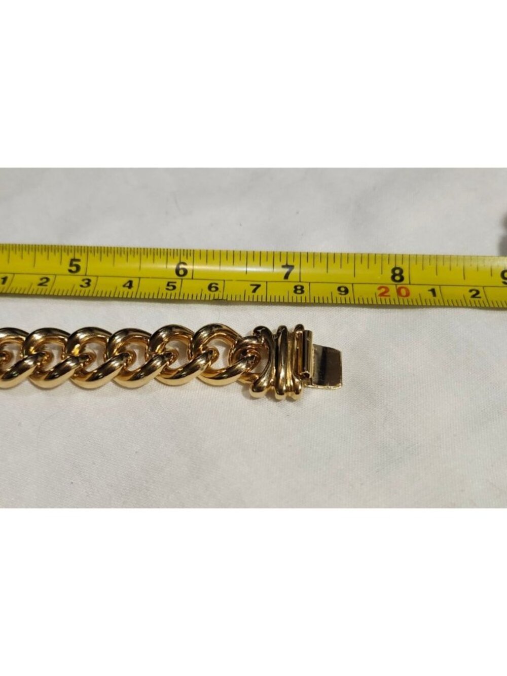 Joan Rivers Ladybug Beetle Gold-Tone Chunky Cable Bracelet - Picture 9 of 9